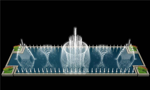 山東音樂噴泉工程圖片